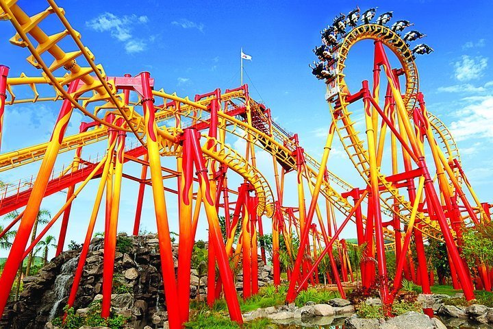 Nerf começa a tomar mais forma no Beto Carrero World.