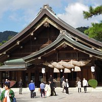 ここも大きなしめ縄
