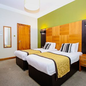 Acorn Hotel in Glasgow, image may contain: Interior Design, Indoors, Furniture, Bedroom