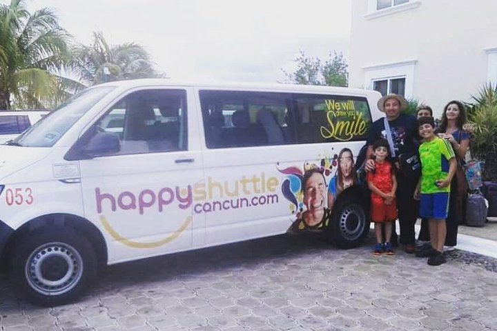 happy shuttle cancun to tulum