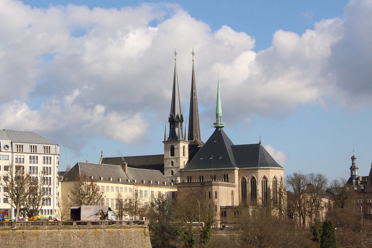 Кафедральный собор в люксембурге фото