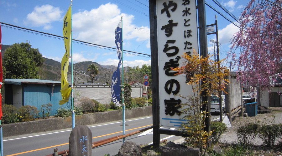 国道沿いの看板に惹かれました