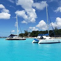 5 hour small group catamaran cruise from bridgetown with lunch