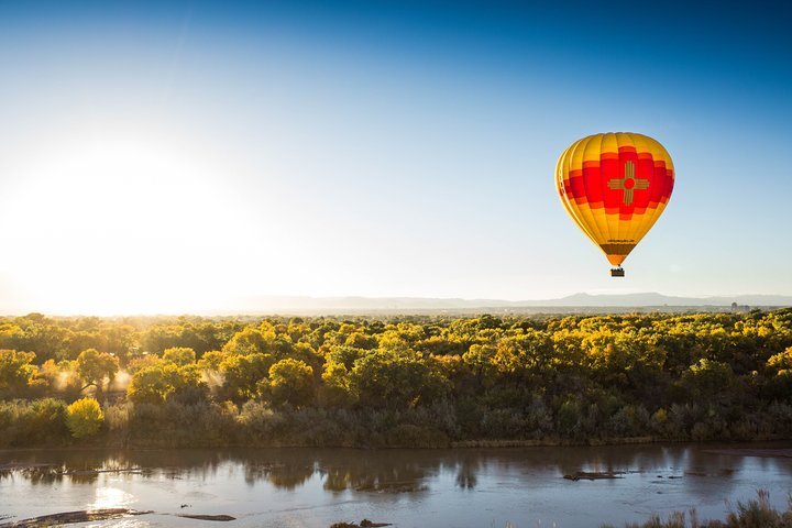 Sunrise hot air on sale balloon ride