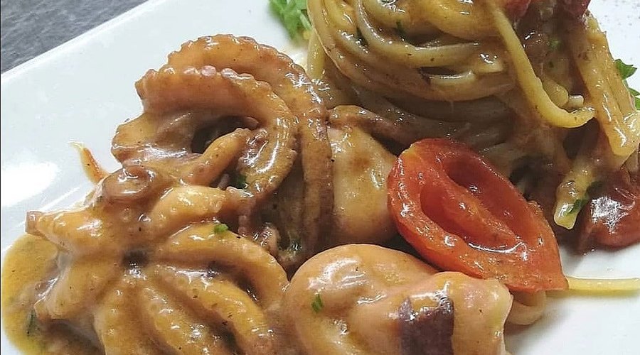 Le Liguine trafilate al Bronzo con moscardini 