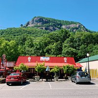 Village Scoop serves ice cream in the heart of Chimney Rock Village