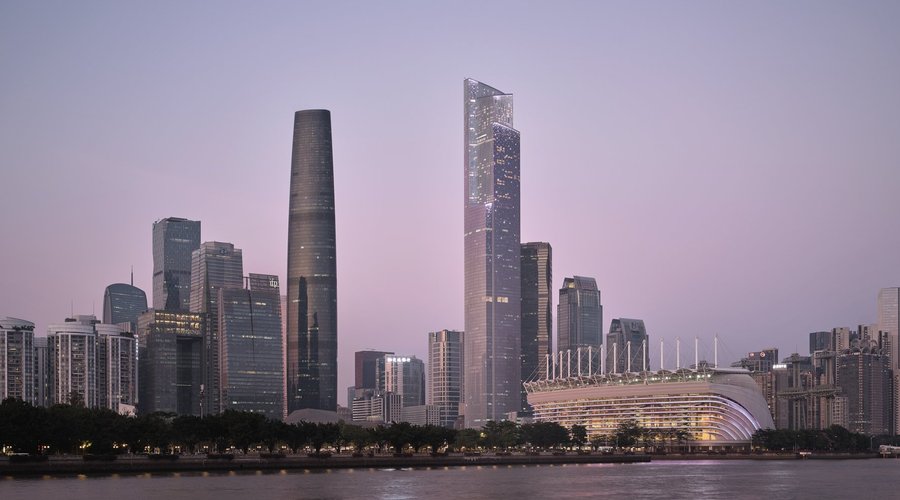 Hotel Exterior with City View