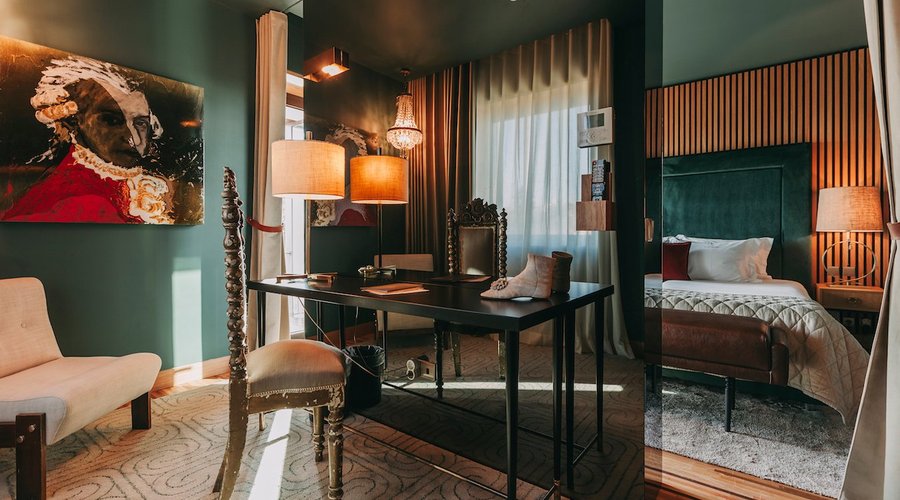 The beautiful Wolfgang Amadeus Mozart Suite de luxe room