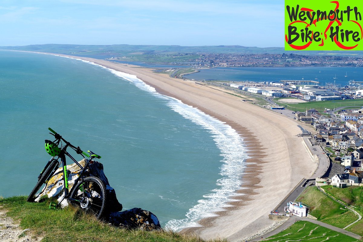 Chesil Beach from Portland, Britain's longest 'tombolo', Ch…