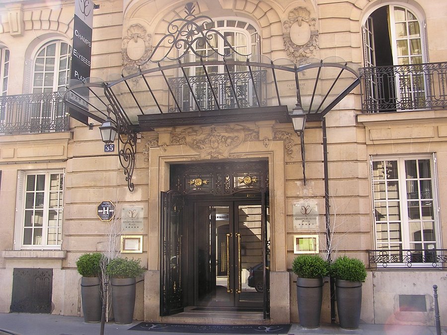champs elysees hotels paris france