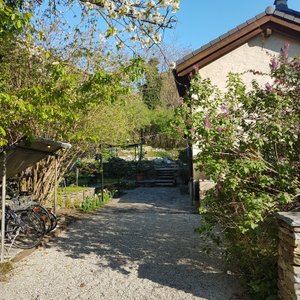Eingang des Casa bnb Ticinetto - Übernachten in Giornico (Leventina)