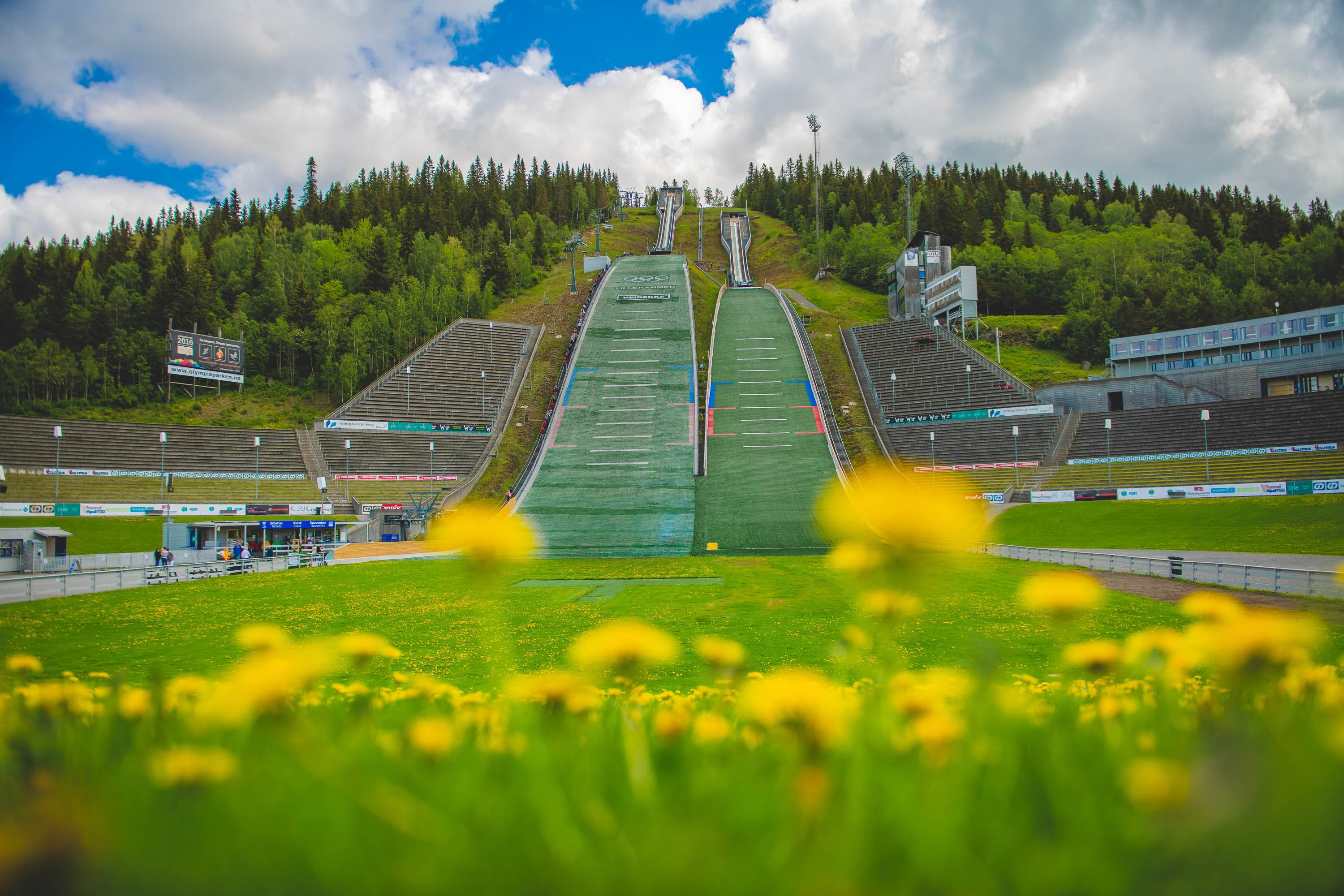 Lillehammer Olympic Park Lillehammer Olympic Park   Summer In Olympiaparken 