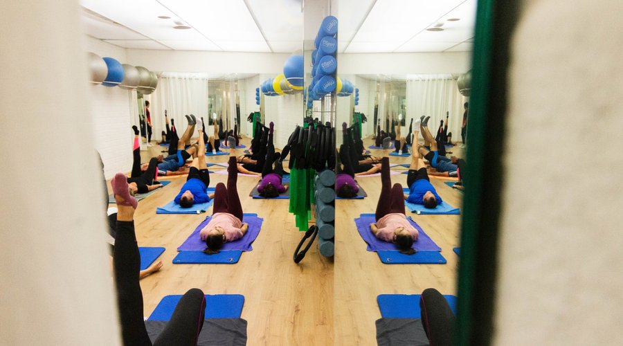 Clase de pilates