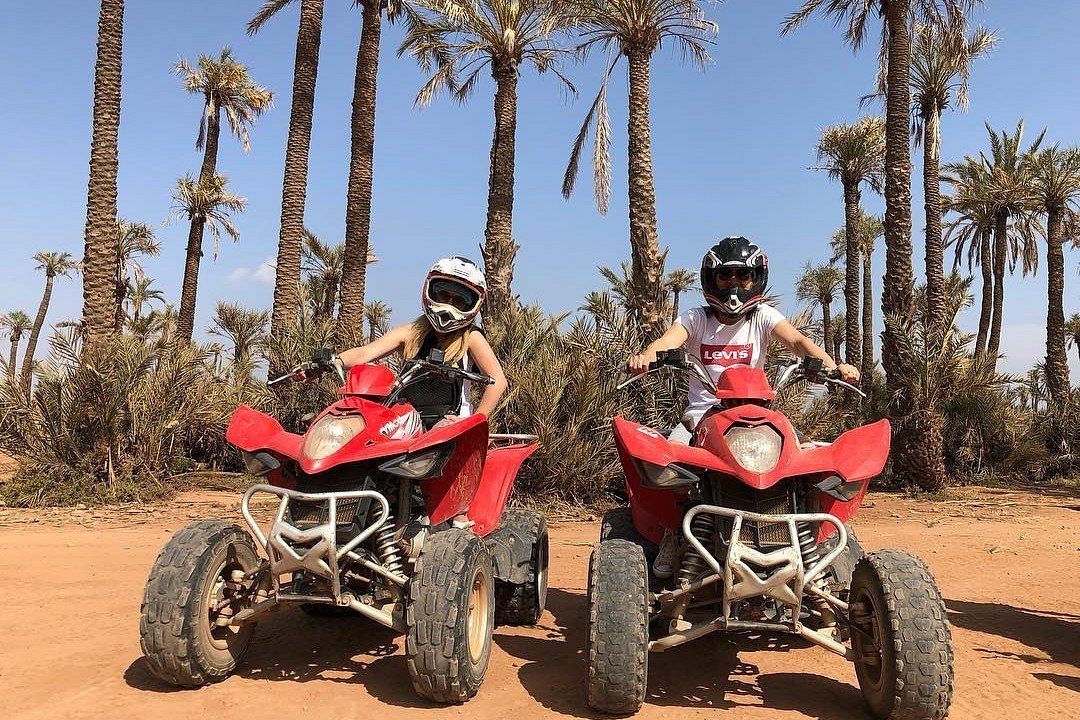 Quad Bike Experience In The Palmeraie Grove Of Marrakech (Morocco ...