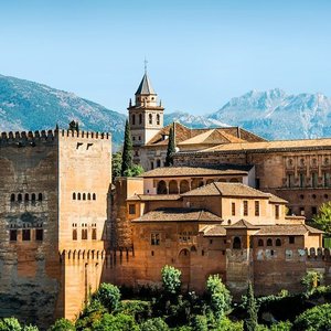 Top Most Beautiful Tourist Places in Spain - The Alhambra Palace in Granada