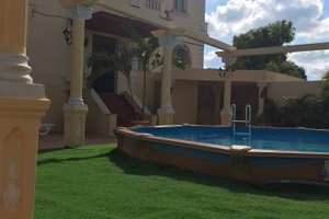 Piscina y playa