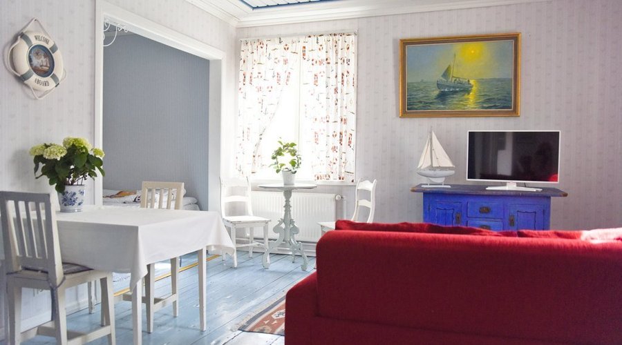 Living room in the apartment B2