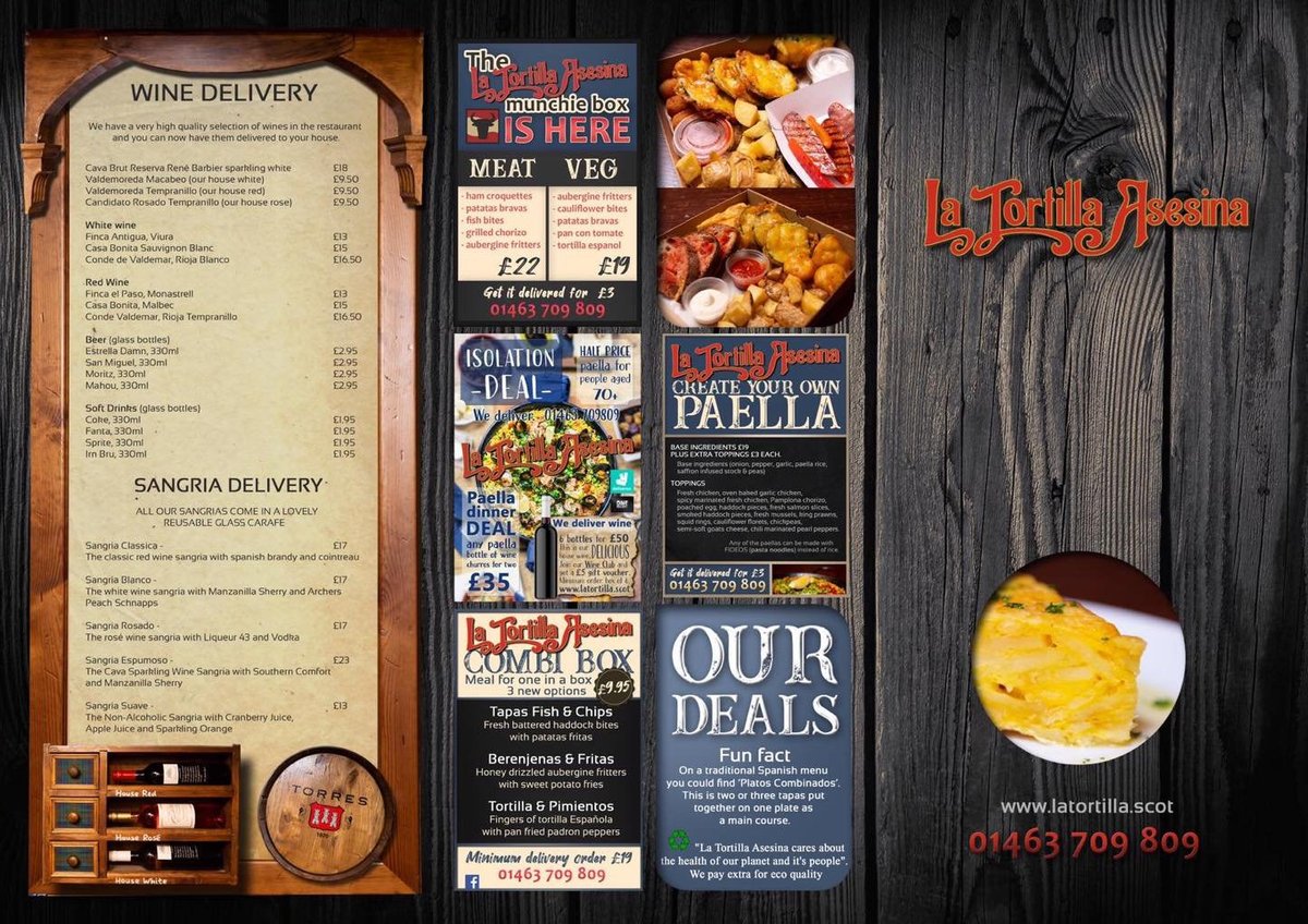 LA TORTILLA ASESINA, Inverness Updated 2024 Restaurant Reviews, Menu