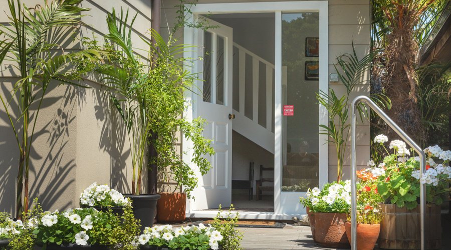 Front entrance