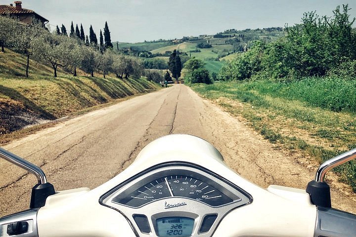 sunset vespa tour florence