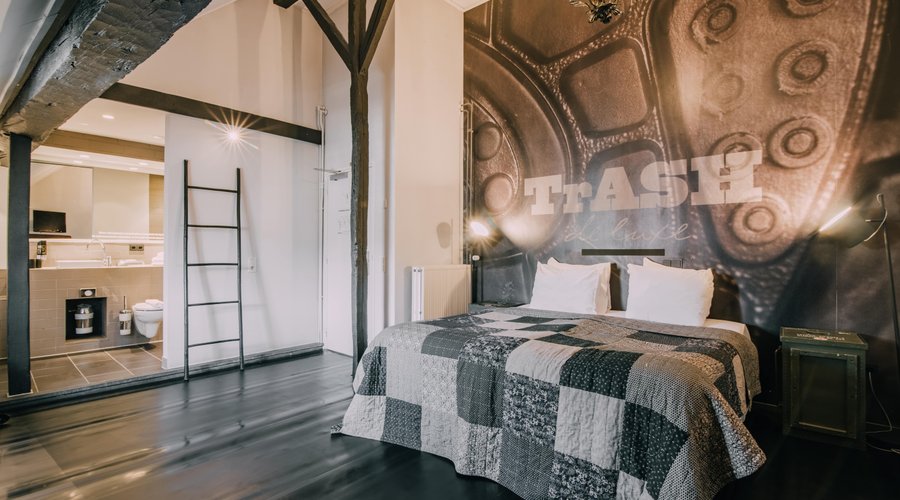 Onze stoere rubbere superior kamer.