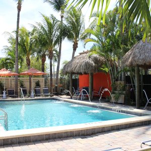1 of 2 heated pools