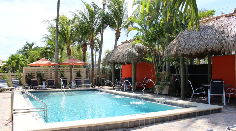 1 of 2 heated pools
