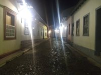 Sao Joao Del Rei, Minas Gerais, Brazil - January 25, 2020: Typical Street  At Historical Center, Known As The Crooked Houses Street (Rua Das Casas  Tortas). Stock Photo, Picture and Royalty Free Image. Image 148827383.