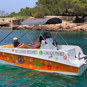 Alquiler propulsor acuático Bahía de Ibiza 90 min desde 300€ 