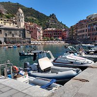 Porto di Vernazza (or Vernazza Harbour) is the tiny old harbour of the town, located in Cinque Terre National Park.