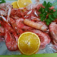 Marisco fresco cocido