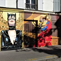 Détail de la fresque