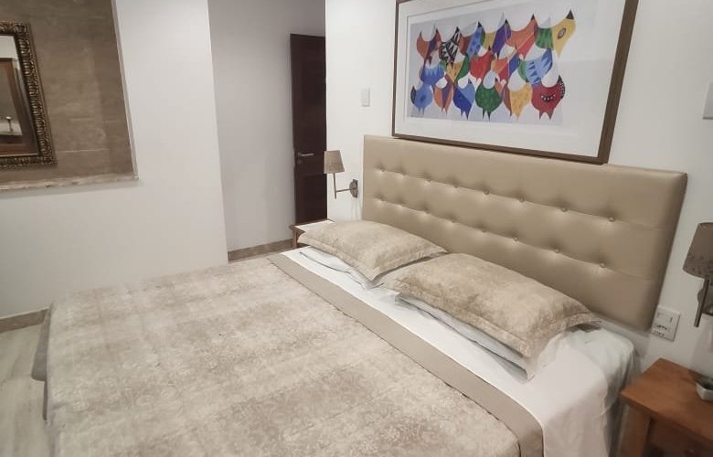 Quarto duplo deluxe com cama king size!