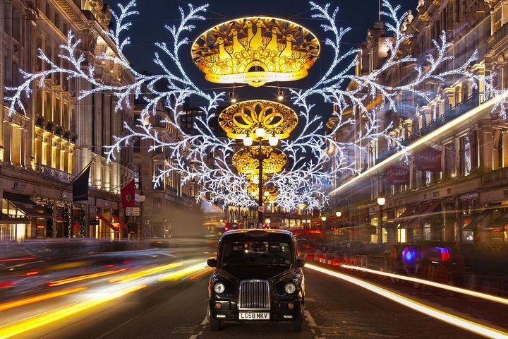 2023 London By Night Open Top Bus Tour With Christmas Lights