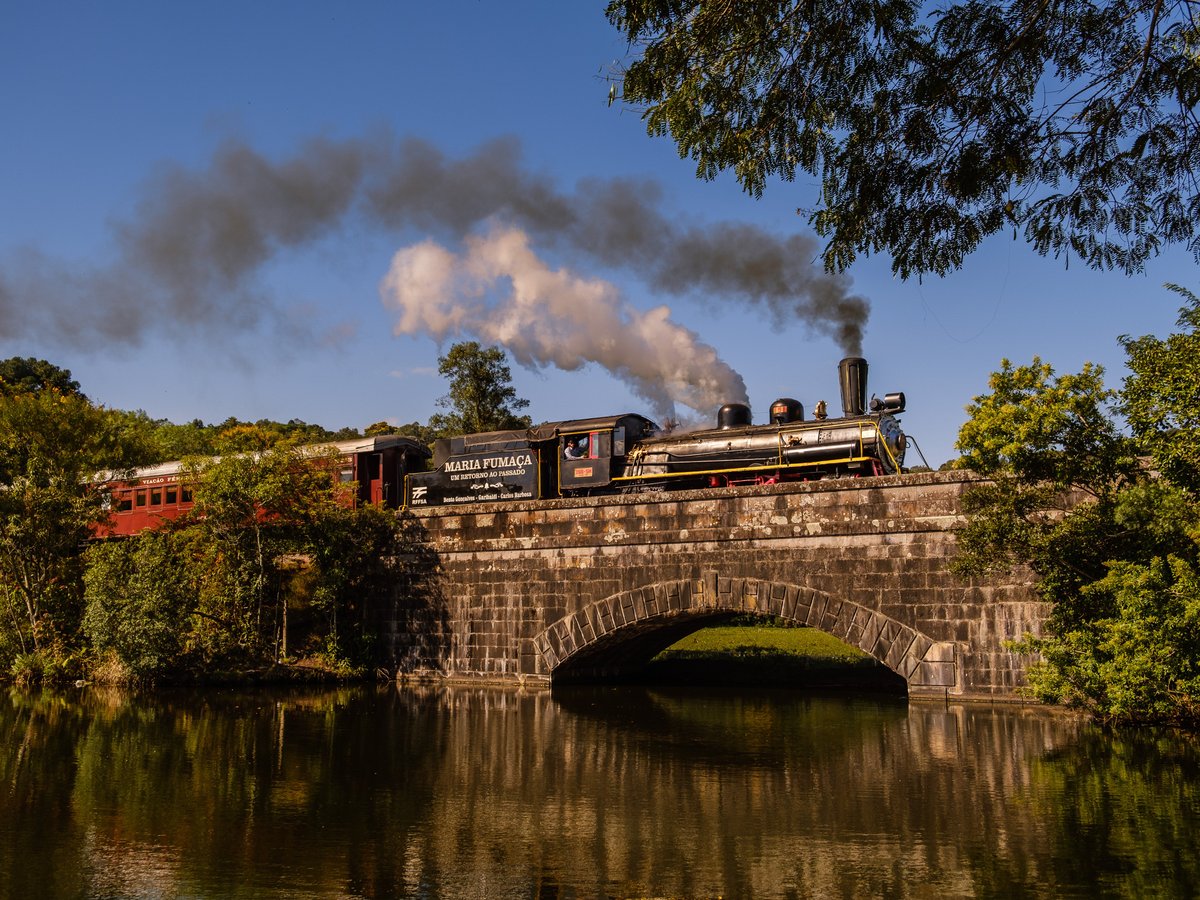 Maria-Fumaça - Mariana - MG - BRASIL - STEAM TRAIN - MAR…