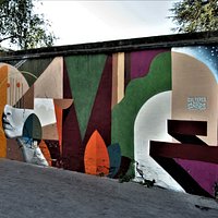 Fresque de Skio côté droit