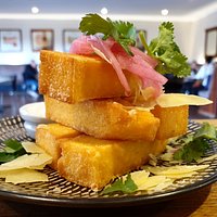 Crispy polenta chips
