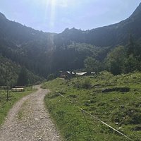 Der Weg zur Hütte