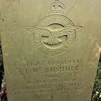 12. Commonwealth War Graves, All Saints Church, Staplehurst, Kent; the Commonwealth War Grave of Flight Lieutenant Frederick William Rushmer
