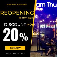 For reopening