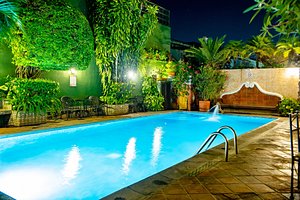 Hotel Casa del Parque by AHS in Antigua, image may contain: Villa, Resort, Hotel, Pool