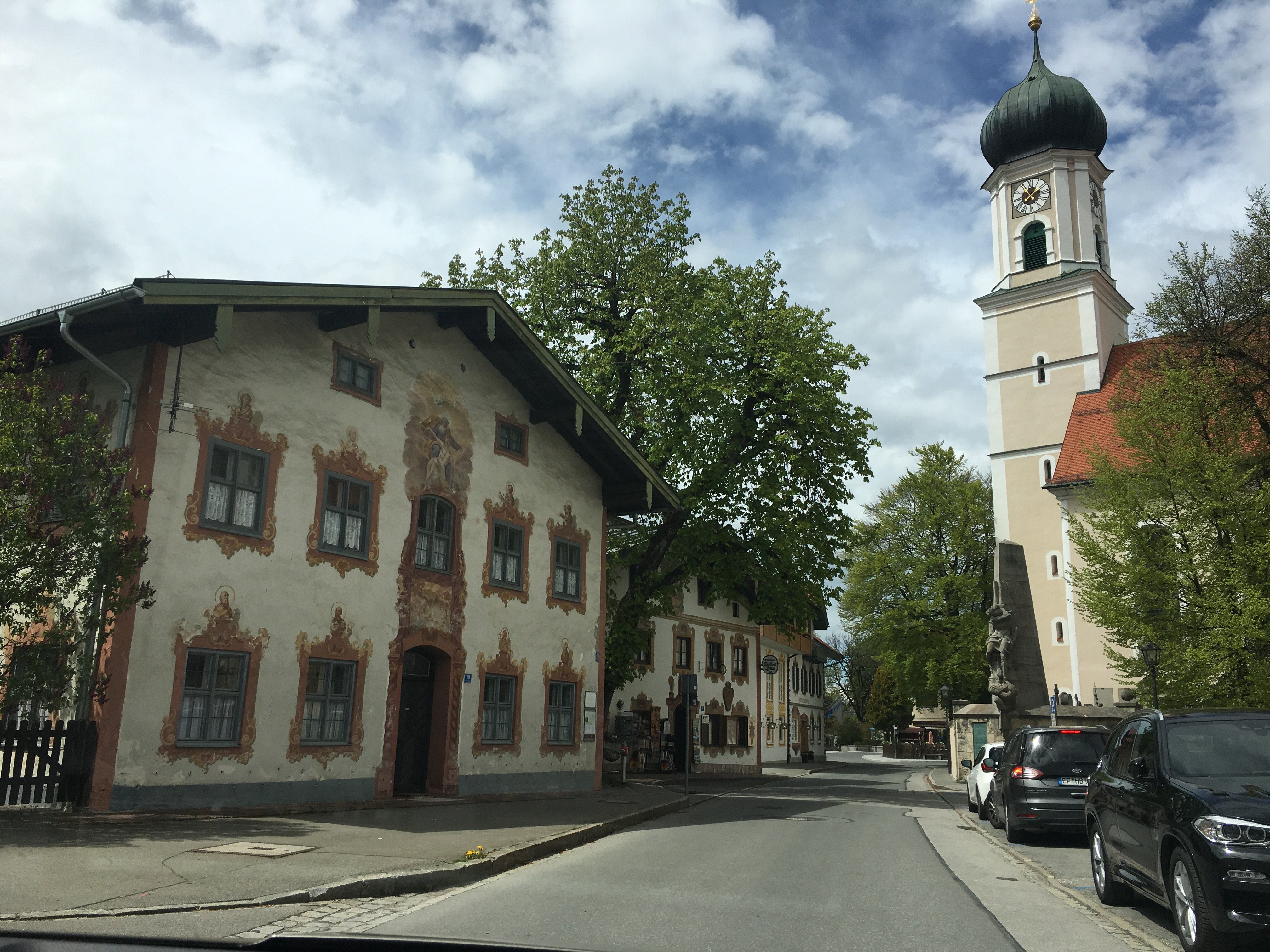 Oberammergau und seine schöne Umgebung 9er Streichholzetikettenserie 28b 