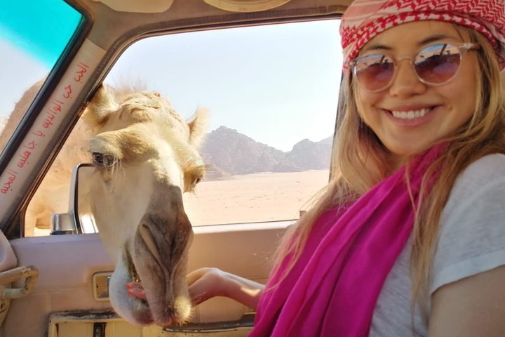 2024 Private Tour: Wadi Rum Jeep And Camel Adventure From Petra