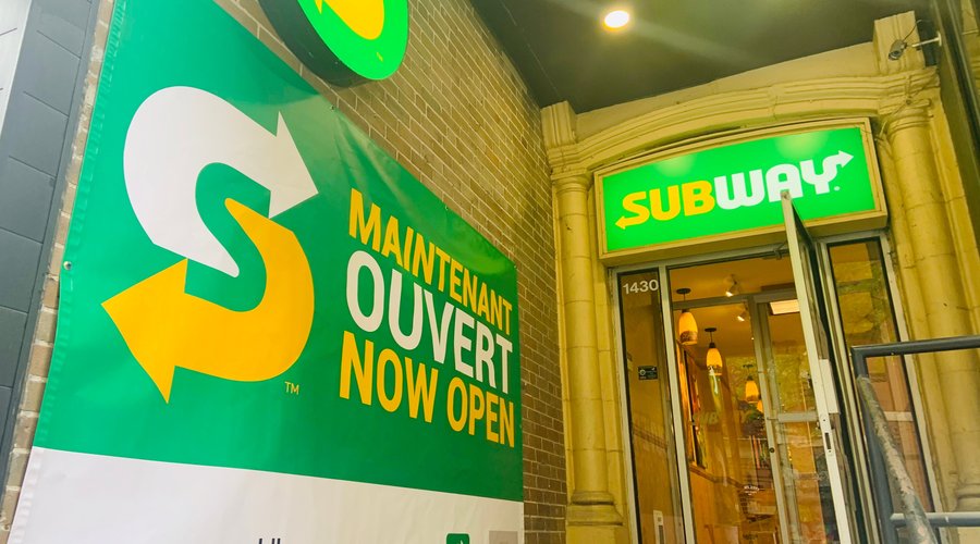 SUBWAY, Montreal - 1430 Stanley St, Ville-Marie - Menu & Prices - Tripadvisor