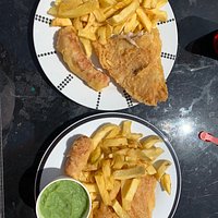 Fish and chips to feed a family