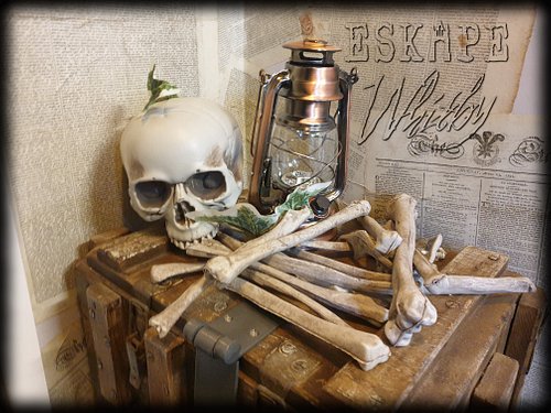 Yorkshire Skull Candles