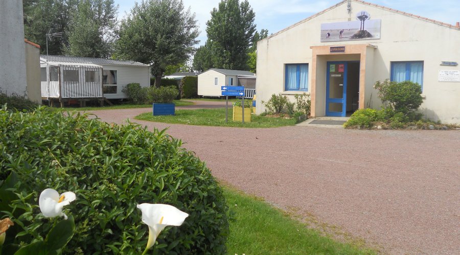 entrée du camping 