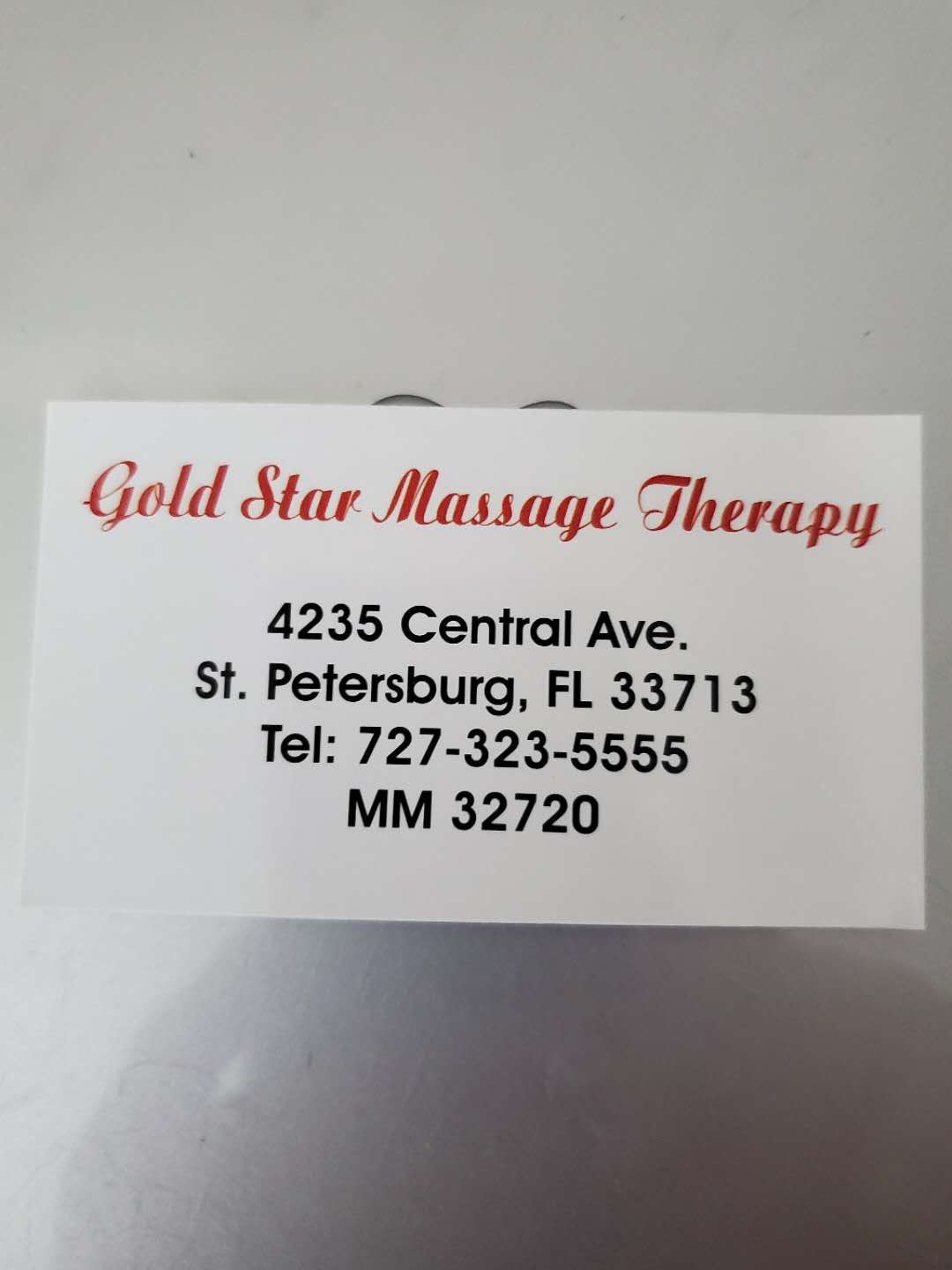 Gold Star Massage Therapy (St. Petersburg, FL): Hours, Address - Tripadvisor