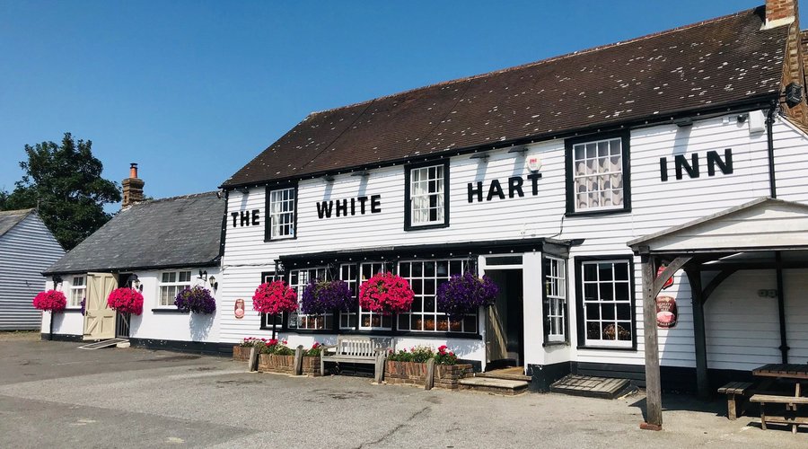 The front of the White Hart