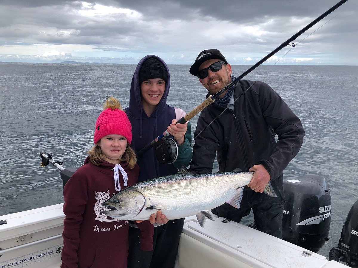 FISH HARDER IN PORT HARDY, B.C. - David C. Kimble – Salmon Trout